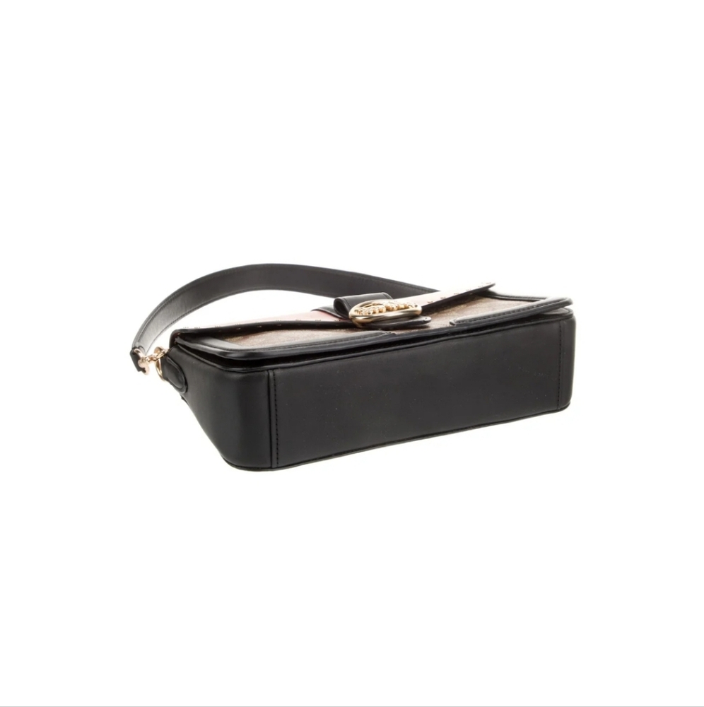 Georgie Shoulder Bag In Colorblock Signature Canvas With Rivets - Picture 6 of 8